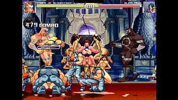 Blue haired girl group sex