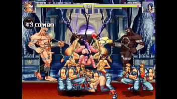 Blue haired girl group sex