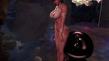 Sultry wild lara croft dancing naked to get favor from idol of lust Sultry wild lara croft dancing naked to get favor from idol of lust