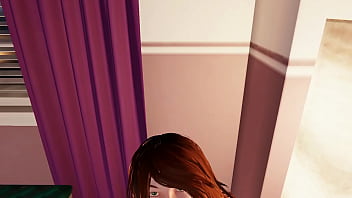 House party brunette getting dick