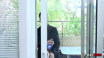 3 way porn a fit milf realtor is nailed by 2 customers in threesome