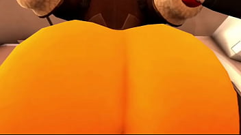 Overwatch tracer widowmaker x mercy co op facesitting