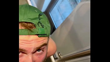 Drinking his thick warm scally spunk