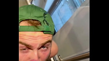 Drinking his thick warm scally spunk