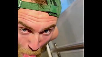 Drinking his thick warm scally spunk