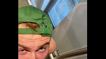 Drinking his thick warm scally spunk