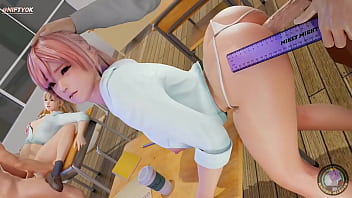 Teacher punishes his students