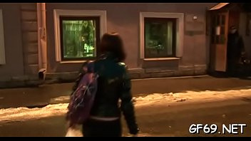 Barely legal beauty is getting her chaste snatch gratified