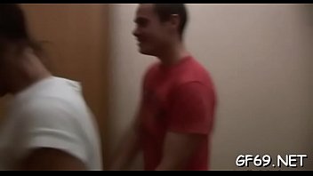 Barely legal beauty is getting her chaste snatch gratified