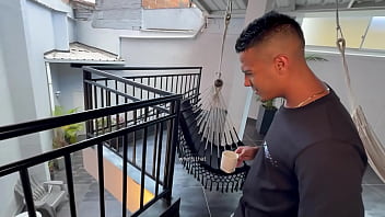 Horny colombian milf rides her best friend’s boyfriend in a wild interracial fuck session with a messy creampie