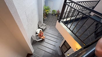 Horny colombian milf rides her best friend’s boyfriend in a wild interracial fuck session with a messy creampie