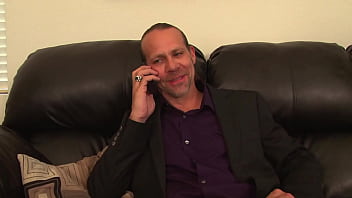 Sami st clair gets jizzed on by her stepdad after casual sex