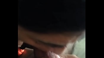 Sucking her favorite lol pop