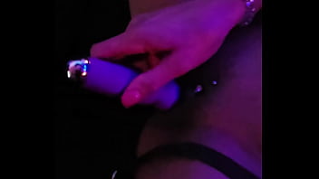 Super hot and horny latina masturbates hot wet pussy with vibrator