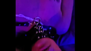 Super hot and horny latina masturbates hot wet pussy with vibrator