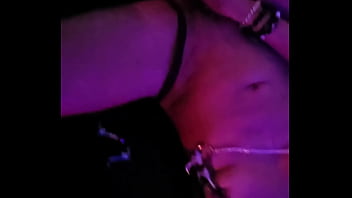 Super hot and horny latina masturbates hot wet pussy with vibrator