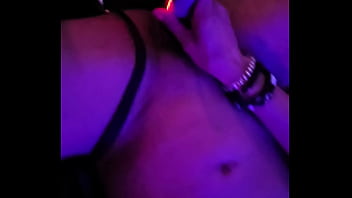 Super hot and horny latina masturbates hot wet pussy with vibrator