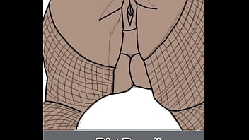 Drawing and coloring a bbw