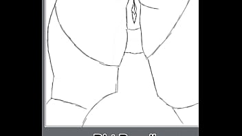 Drawing and coloring a bbw