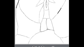 Drawing and coloring a bbw