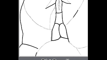 Drawing and coloring a bbw