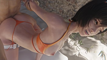 Yuffie's fuck on beach with boy