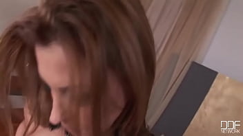 Big tit babe slays the stallion