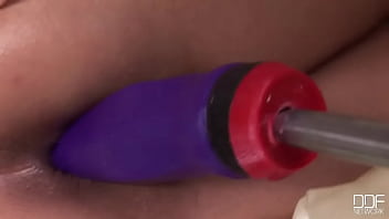 Big tit babe slays the stallion