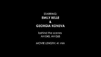 Behind the pissing scenes ahb024 emily belle georgia koneva more info in description