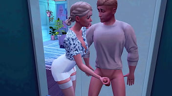 Stepfather seduced perverted stepdaughter behind stepmothers back sims me hentai