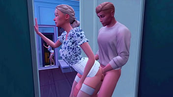Stepfather Seduced Perverted Stepdaughter Behind Stepmothers Back Sims Me Hentai thumbnail