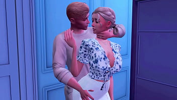 Stepfather seduced perverted stepdaughter behind stepmothers back sims me hentai
