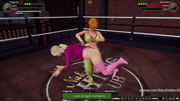 Peg vs karen nf3d female mma combat ryona femdom