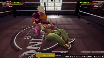 Peg vs karen nf3d female mma combat ryona femdom