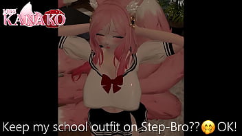 Step bro catgirl hentai