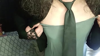 Boy Dressed As A Girl Masturbates Latina Brunette Sucks Him Off thumbnail