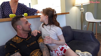 Hot naughty girl seduces her stepmother's lover and he fucks them both hard in the mouth with his huge dick Hot naughty girl seduces her stepmother's lover and he fucks them both hard in the mouth with his huge dick