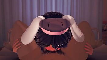 Touhou project tewi inaba bj animation