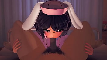 Touhou project tewi inaba bj animation