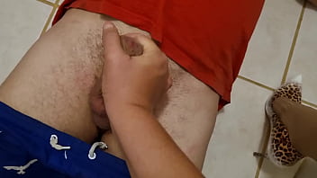 Making him cum hard using my high heels and hands Making him cum hard using my high heels and hands