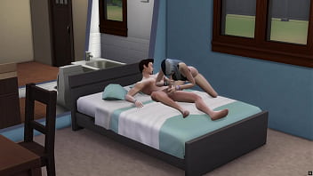 Step sister is so horny