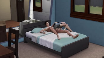 Step sister is so horny