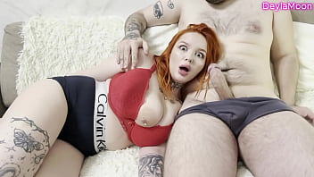 The stepmother unexpectedly got a cumshot in her mouth from her s1e13