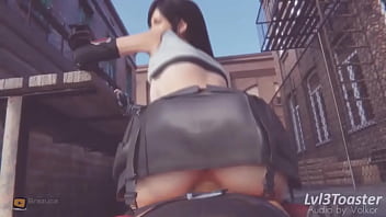 She loves being fuck at public places