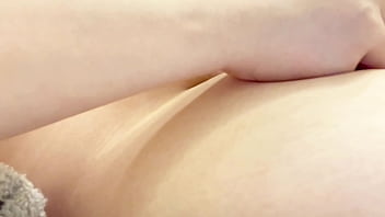Hollow glass dildo with a cam inside the pussy she came so fucking hard