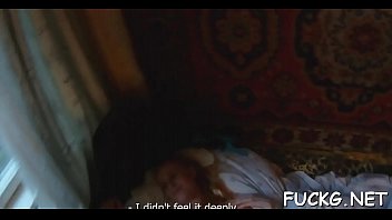 Bouncing on schlong on a spycam