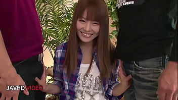 Anri sonozaki's steamy asian trio passion with explosive finish