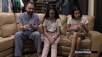 Dr tampa the sisters 1st gyno exam angel santana and aria nicole
