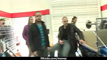 Amateu teens love money 6