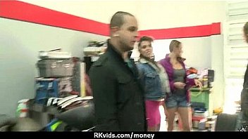 Amateu teens love money 6